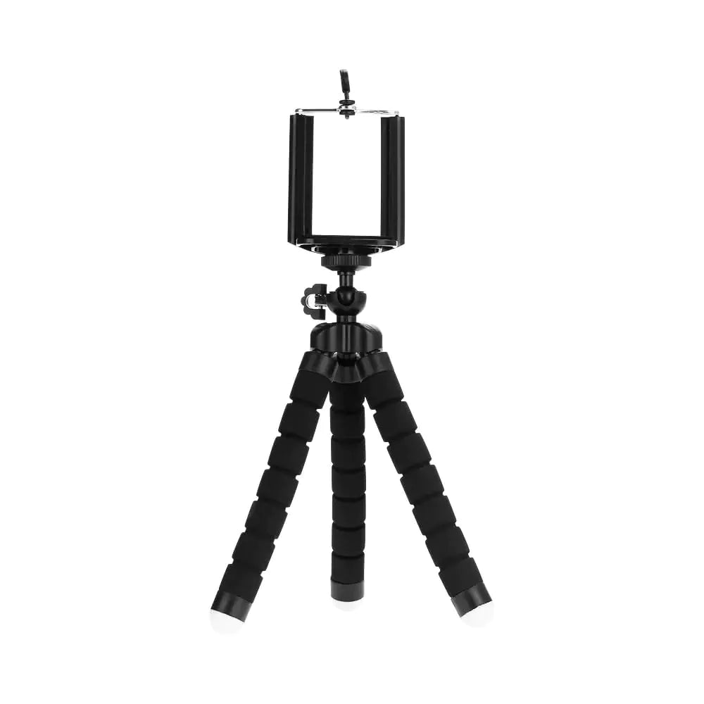 Phone Mobile Camera Holder Clip Smartphone Monopod Tripe Stand Octopus Mini Tripod Stativ for Phone Black
