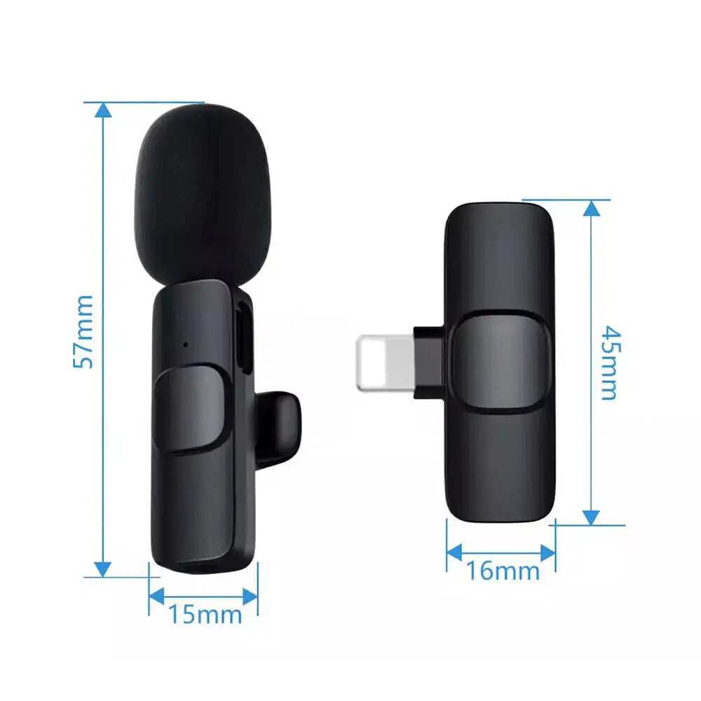 Lavalier Microphone Wireless Audio mini mic